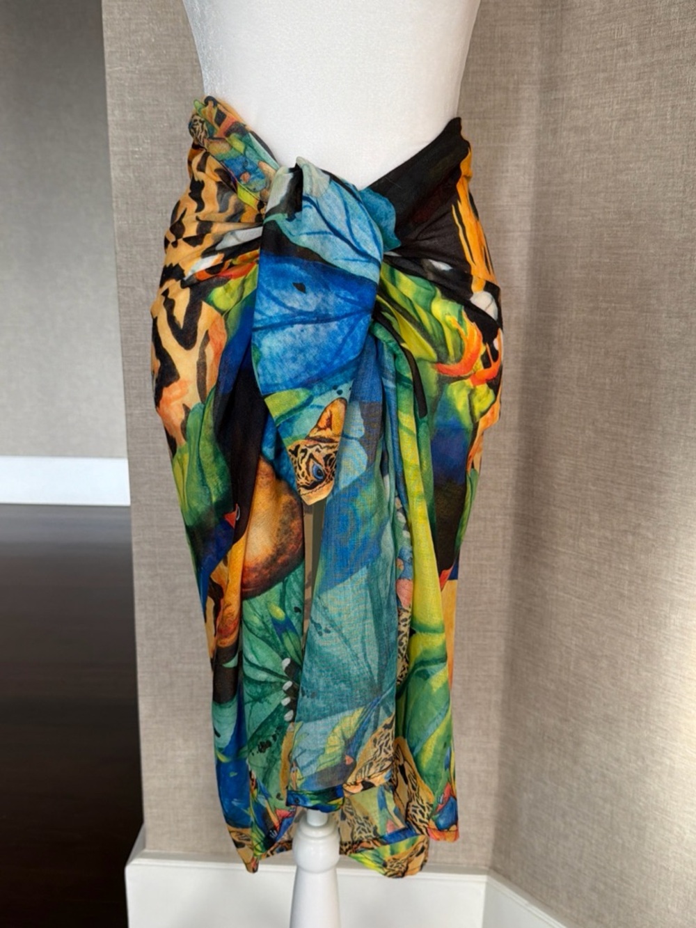 Agua Bendita Tropical Pareo - Blue, Green & Yellow